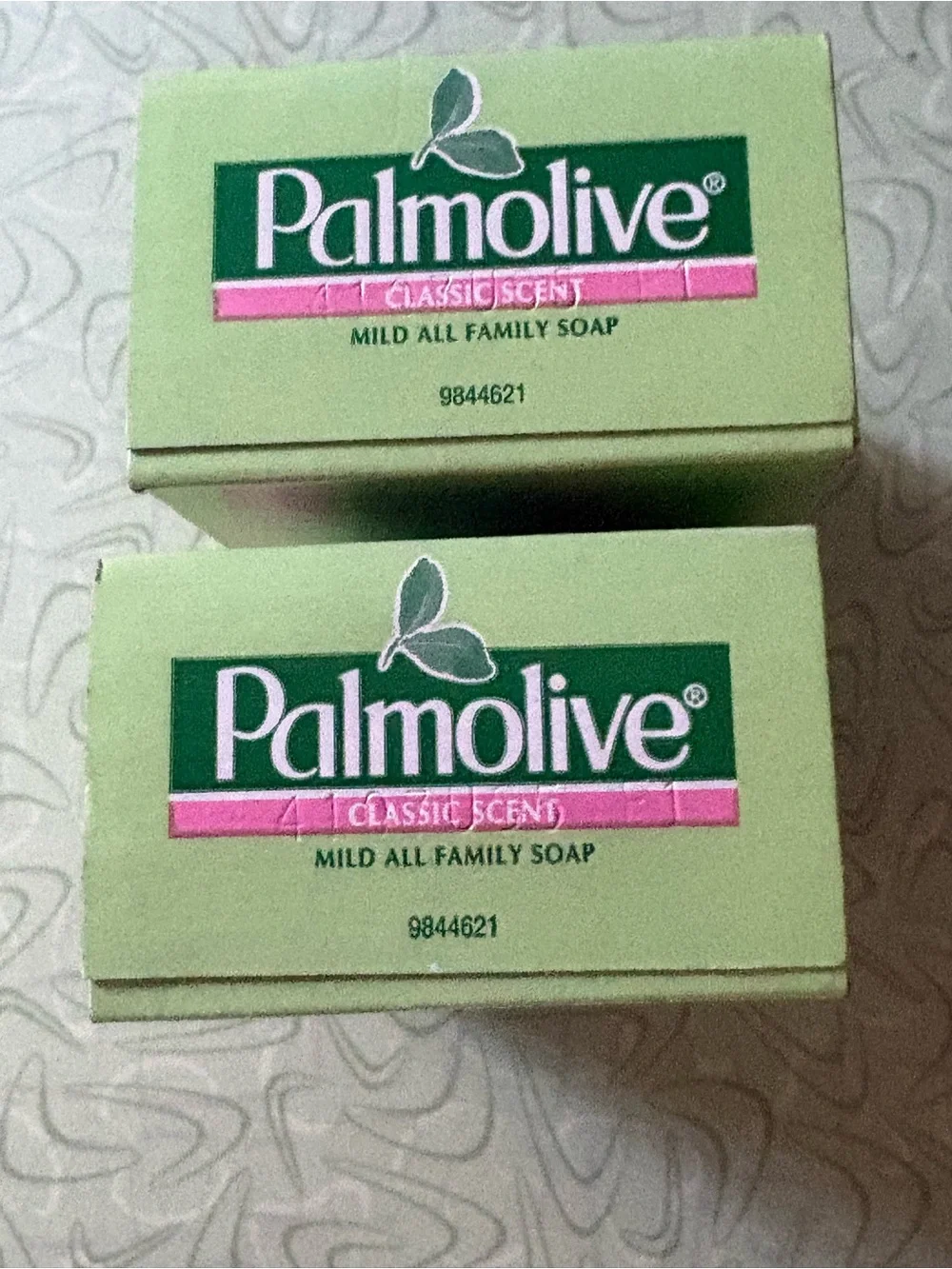 Vtg Lot of 2 Palmolive Classic Scent Mild All Family Bar Soap (3.2 oz Each) — NO